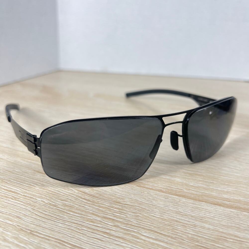 ic! Berlin Sean Eyeglasses FRAMES ONLY Black Germany